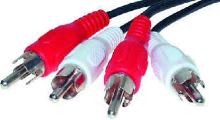 Cordone multiprese jack 1,2m 2 rca maschio verso 2 rca maschio avw021 cavi di connessione velleman - 2