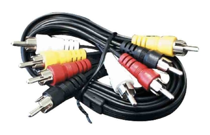 Cable, 4 male rca 4 male rca, 1.2m cable wires cable wire cable cables, 4 male rca 4 male rca, 1.2m cable wires cable wire cable