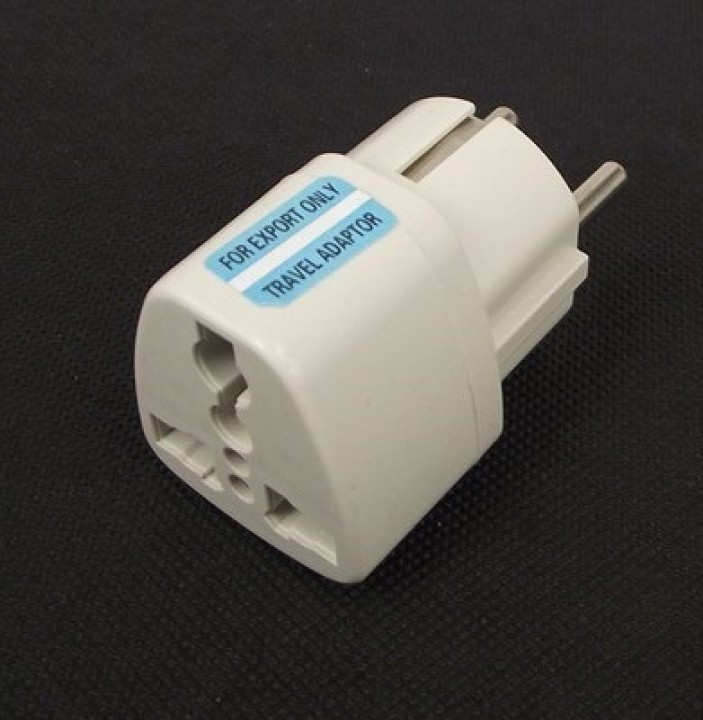 Adattatore presa europesa verso presa inglese adattatori viaggi 16a 250vca convertitore adattatore converter g - 1