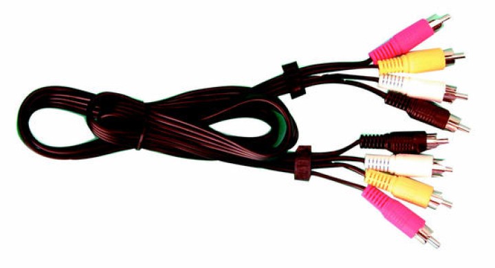 Schnur 4xrca stecker 4xrca stecker 1.2m schnur schnur schnur sicherheitstechnik velleman - 5