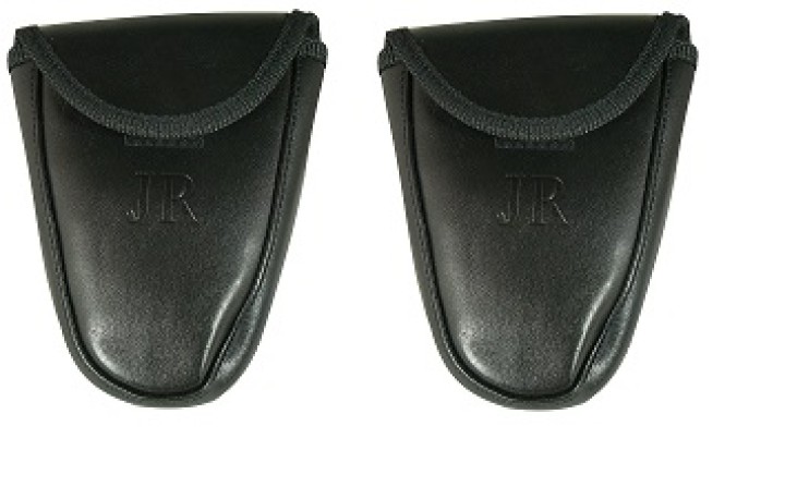 2 X Single Black Hidden Snap Handcuff Case holster pouch to carry handcuffs jr international - 1