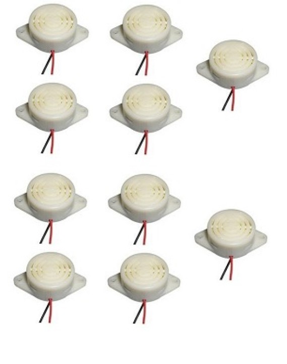 10 X Buzzer Alarmsirene Piepton 220V AC hyt-3015c 230V Wechselstrom 240v Soundgerät jr international - 1