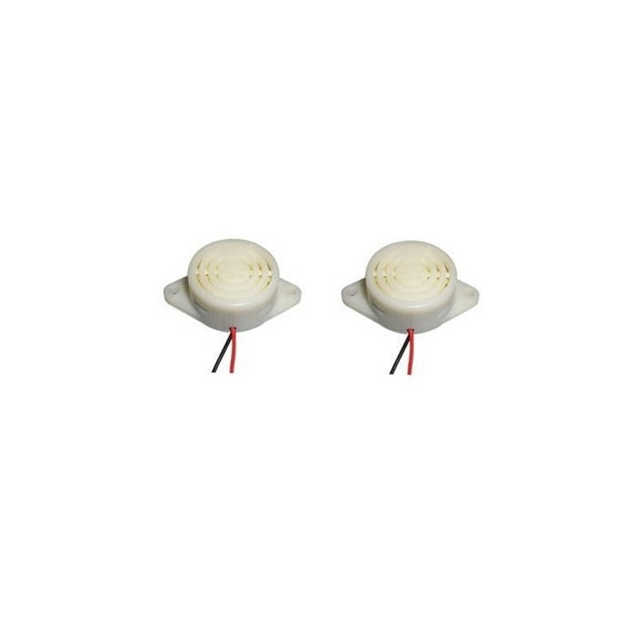 2 X Buzzer Alarmsirene Piepton 220V AC hyt-3015c 230V Wechselstrom 240v Soundgerät jr international - 1