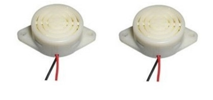 2 X Buzzer Alarmsirene Piepton 220V AC hyt-3015c 230V Wechselstrom 240v Soundgerät jr international - 1