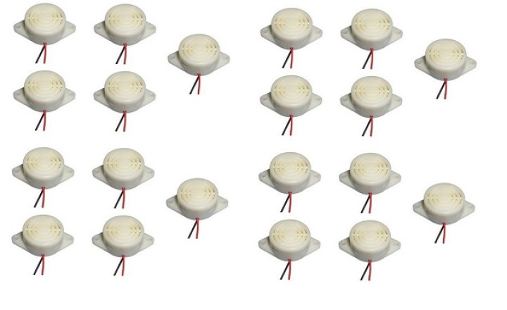 20 X Buzzer alarm siren beep 220v ac hyt-3015c 230v 240v AC sound device jr international - 1