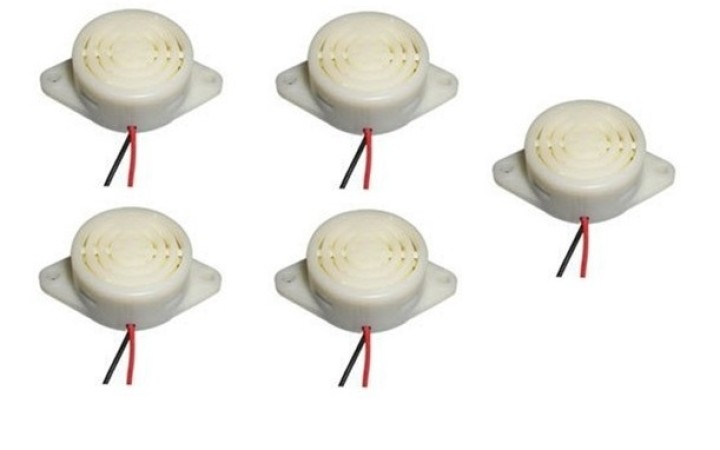 5 X Buzzer Alarmsirene Piepton 220V AC hyt-3015c 230V Wechselstrom 240v Soundgerät jr international - 1