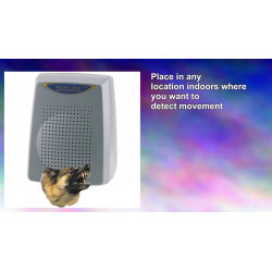 Motion detector con audio allarme cane da guardia elettronico 110v 220v 12va radar volumetrico 220vca 12vcc abbaiamento cane ed5