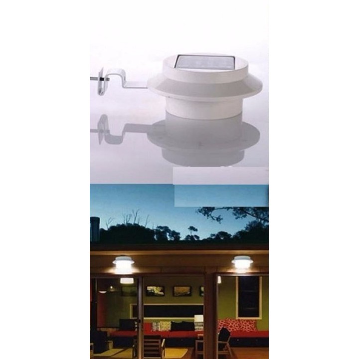 3 LEDS Bright  White  Solar light Outdoor Waterproof Yard Wall Pathway Lamp jr international - 1