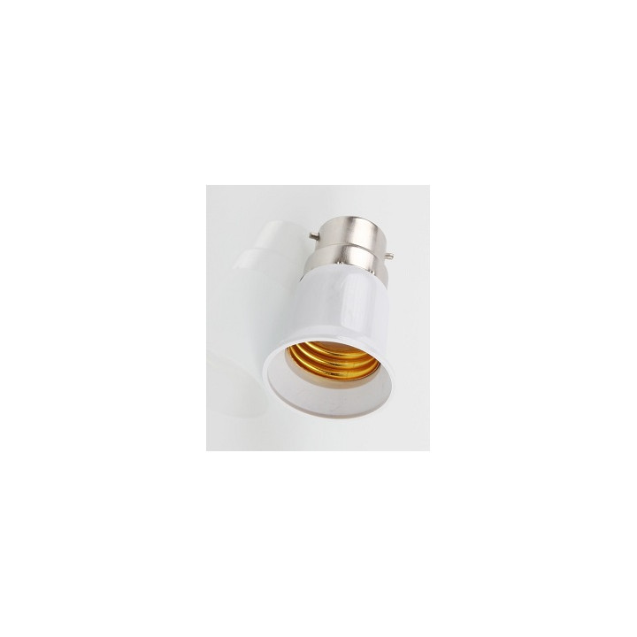 B22 a e27 adattatore convertitore portalampada lampada led 12v 24v 48v 220v presa di adattamento vision el - 1