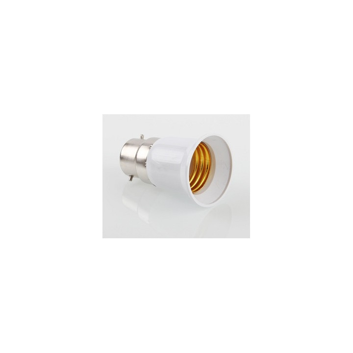 B22 a e27 adattatore convertitore portalampada lampada led 12v 24v 48v 220v presa di adattamento jr international - 1