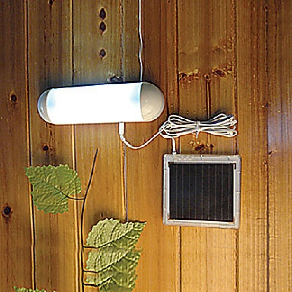 Beleuchtung 5 LED Solar Wandleuchte Korridor Garten Lampe Garage Schutz vidaxl - 1