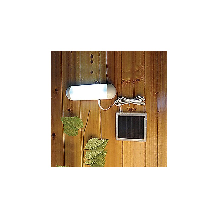 Iluminación 5 LED luz de la pared solar Corredor Jardín lámpara Garaje de vivienda vidaxl - 1