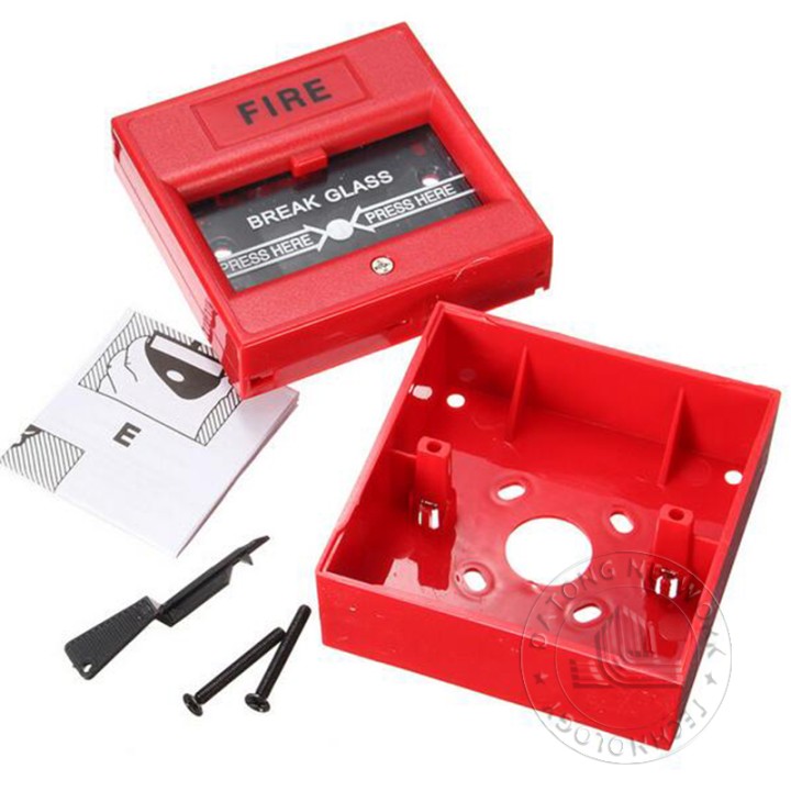 Break glass alarm unit for ae bg20 fire alarm fire control panel fire detection break glass fire alarm fire detection smoke dete