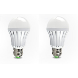 2 X Principale ricaricabile di emergenza di illuminazione luce 5w e27 la lampadina a led per la casa 2835 batteria smd lighs bom