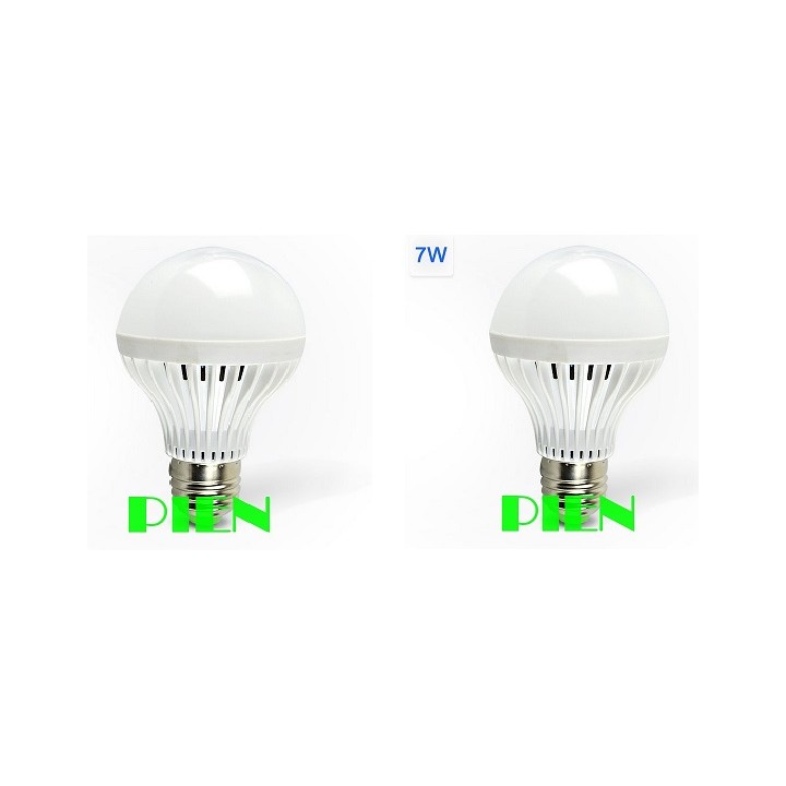 2 X Recargable llevó la iluminación de la luz 7w e27 bombilla led llámpara de emergencia para el hogar 2835 batería smd led bomb