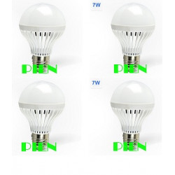 4 X Rechargeable led emergency light lighting 7w e27 led bulb lamp for home 2835 smd battery lighs led bombillas ce rohs jr inte