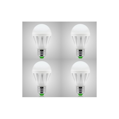 4 X Wiederaufladbare led-notlicht-beleuchtung 9w e27 led birne lampe für zu  hause 2835 smd led batterie lighs bombillas ce roh