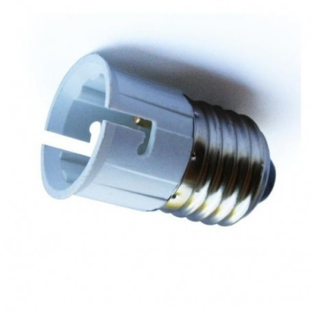 Adaptateur douille e27 a b22 lampe ampoule led adaptation culot