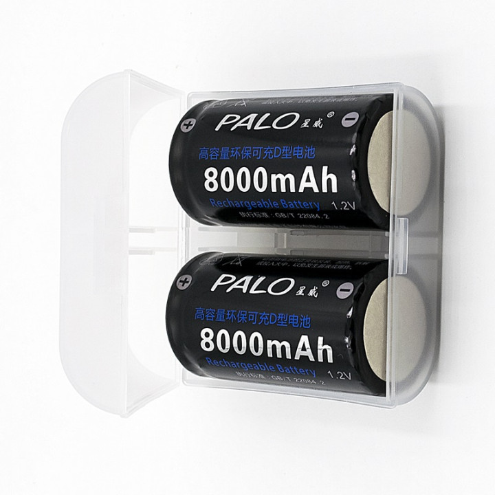 Wiederaufladbare batterie 1.2v 4.5a r20d 2 stuck D, AM1, LR20, 13A, E95, MN1300, 813, 4020 trocken batterien akkus nr20c camelio