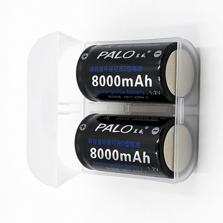 2 batterie ricaricabili 1.2vcc 4.5a r20d 2 batterie D, AM1, LR20, 13A, E95, MN1300, 813, 4020 pile secce accus rn20c camelion - 