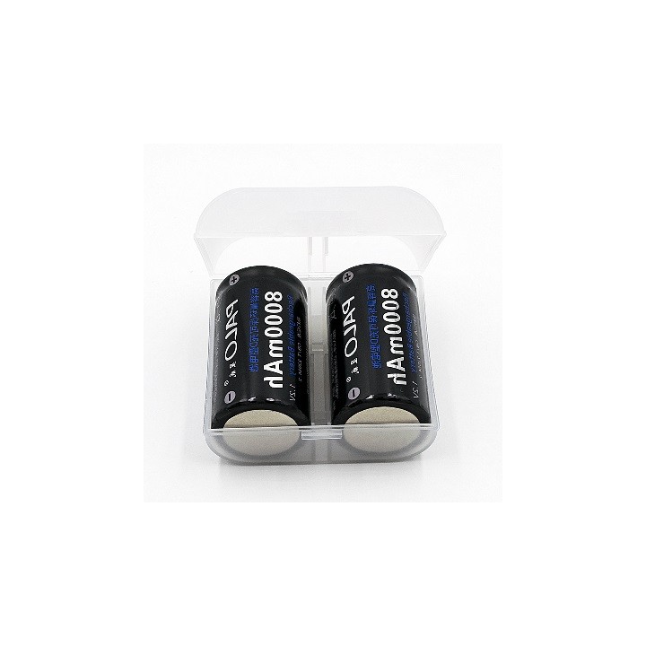 2 batterie ricaricabili 1.2vcc 4.5a r20d 2 batterie D, AM1, LR20, 13A, E95, MN1300, 813, 4020 pile secce accus rn20c hq - 1