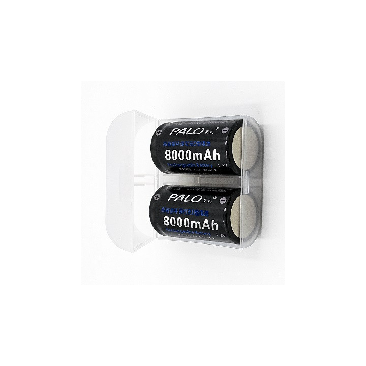 Bateria recargable 1.2vcc 2500ma r20d (las 2 baterias ) pila seca pilas accu conrad - 1