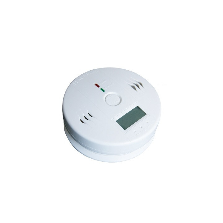 Autonomous sensor carbon monoxide detector co 9v en50291 type b odorless gas detection alarm buzzer jr international - 1
