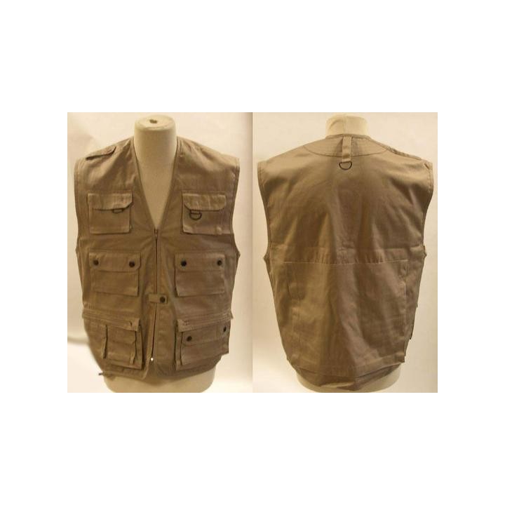 Vest reporter vest colour beige size l jr international - 1
