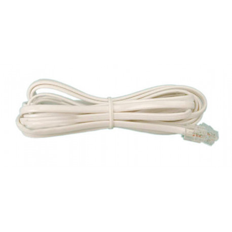 Cable telephone cable for telephone, rj11 to rj11 6p 4c, 3m jr international - 2