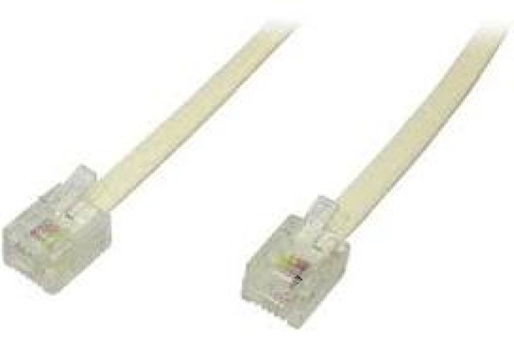 Telefonischer schnur fur telefon rj11 rj11 6p 4c 3m schnur fur telefon telefon schnur telefon schnur jr international - 1