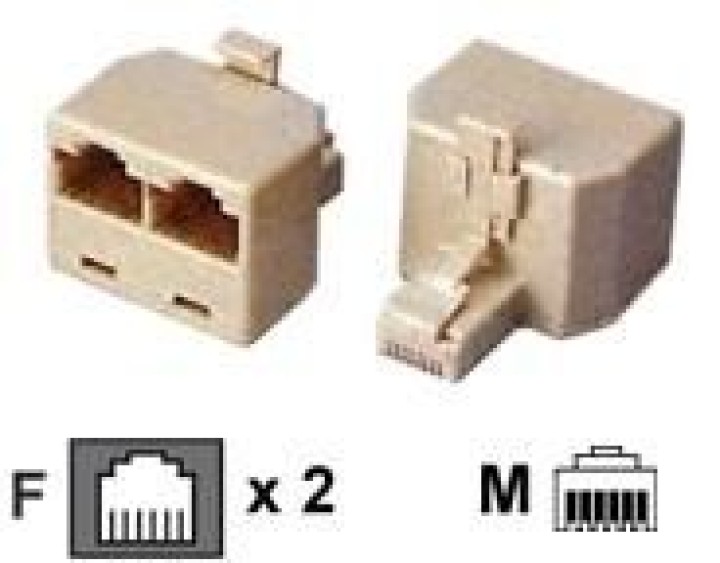 Adapter rj12 telephone male adapter to rj12 female 6p2c rj12 telephone adapters 6p2c rj12 telephone male adapter to rj12 female 