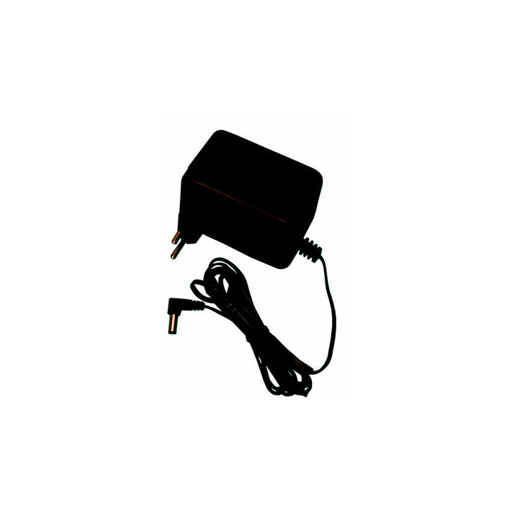 Adaptador electrico con clavija 230vca 12vcc 300ma para alarma repetidor rp1 adaptadores electricos adaptador scientech - 1