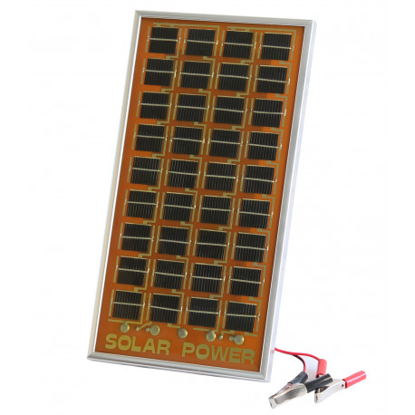 Paneles solar fotovoltaico cargador solar 12v 120ma captor solares para cargar sus baterias jr international - 3