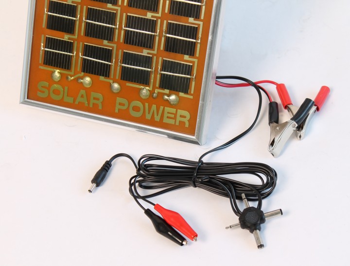 Paneles solar fotovoltaico cargador solar 12v 120ma captor solares para cargar sus baterias jr international - 2