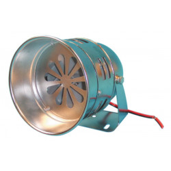 Electromechanic turbine siren 115db chromium plated turbine siren, 12vdc 3.5a 1000m turbine siren sonore protection alarm system