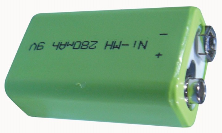 Batteria ricaricabile ibrida ni metallo 8.4vcc 200ma pile ricaricabili batterie da ricaricare velleman - 2