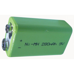 Batteria ricaricabile ibrida ni metallo 8.4vcc 200ma pile ricaricabili batterie da ricaricare velleman - 3