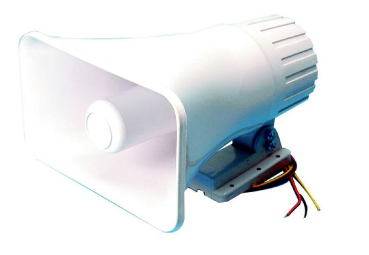 Electronic alarm siren 125db fbi american police double dial tone siren, 12vdc 30w siren alarm sirens electronic acoustic alarm 