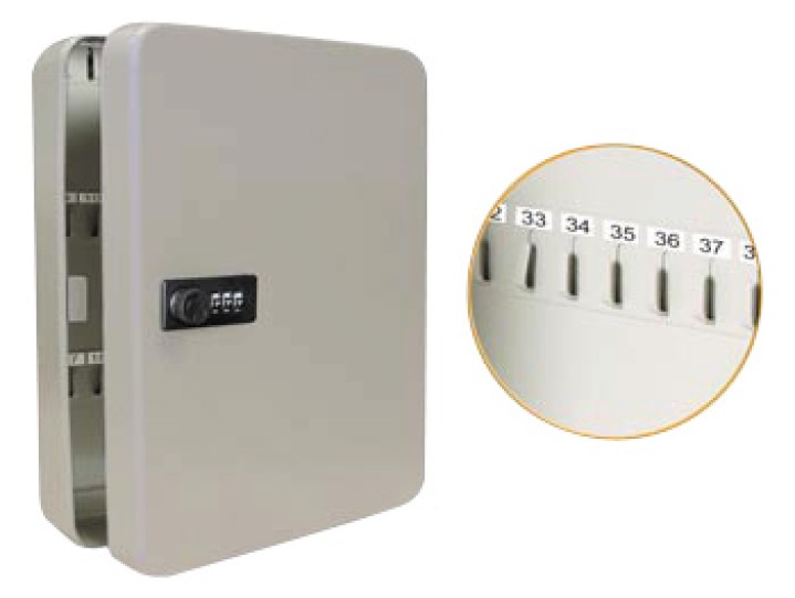 Armario para llaves con cerradura de combinación 46 llaves perel - 1