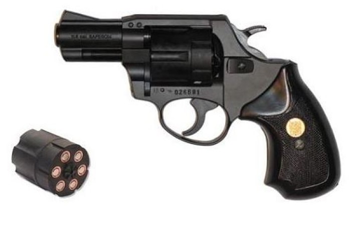 Selbstschutz pistole 5 schusse soft gomm selbstschutz pistole revolver soft gomm soft gomm soft gomm jr international - 6
