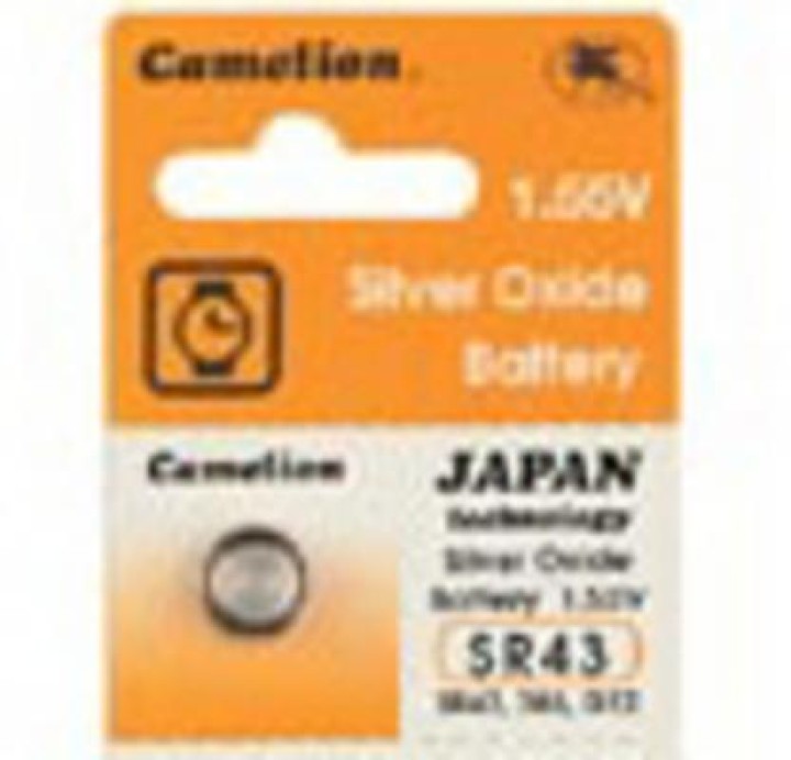 Batterie fur uhren 1.55v 105mah sr43 (1st. blister) velleman - 1