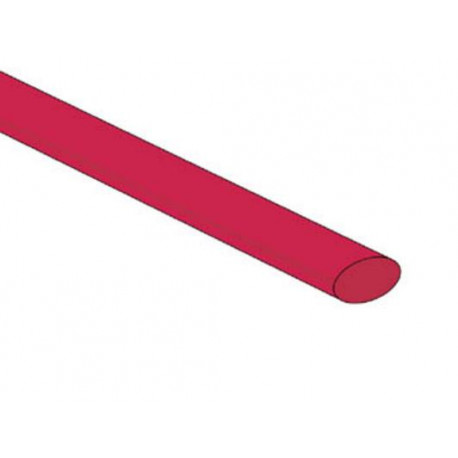 Guaina termorittratabile shrinkable tubo 6.4mm rossa guaina termorettratabile guaina termorettratabile velleman - 1