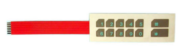 Membran fur codeschloss stv3504 sicherheitstechnik membrane fur codeschloss zubehor fur alarmanlage jr international - 1