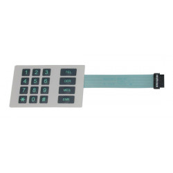 Membrane para teclado stv3504 accesorios sistema alarma proteccion teclado teclados electronicos stv3504 deamx - 1