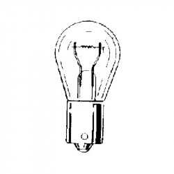 Bulb electrical bulb lighting 12v 21w b15 ba 12v 21w ba15s for gm12a b r, gmg12a b rotating light electric lamp sylvania - 1