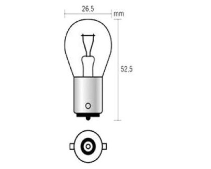 Gluhlampe beleuchtung 12v 20w b15 ba 12v 21w ba15s fur rundumlicht gm12a b r gmg12a b r elektrische gluhlampe sylvania - 5