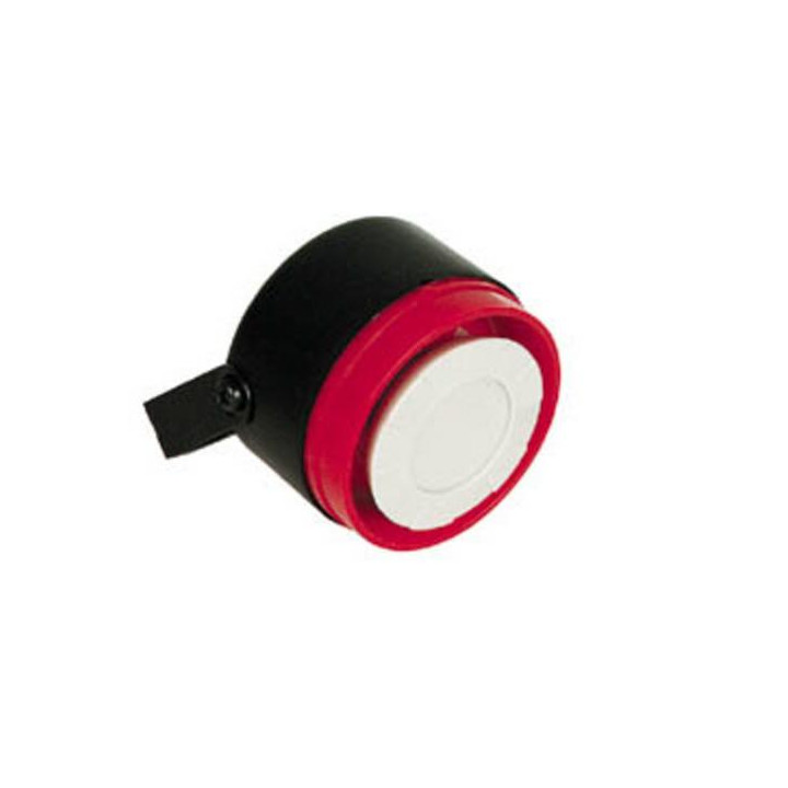 Water resistant sweep tone siren 6 14vdc 200ma 112db lead type 6v 7v 8v 9v 10v 11v 12v 13v 14vdc jr  international - 1