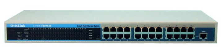 Switch, 24 port 10 100mbps ovislink fsh24 24 port switches switch electronics switches switch, 24 port 10 100mbps ovislink fsh24