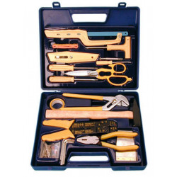 Cofanetto per attrezzi porta attrezzi scatola attrezzi utensili vari utensileria jr international - 1