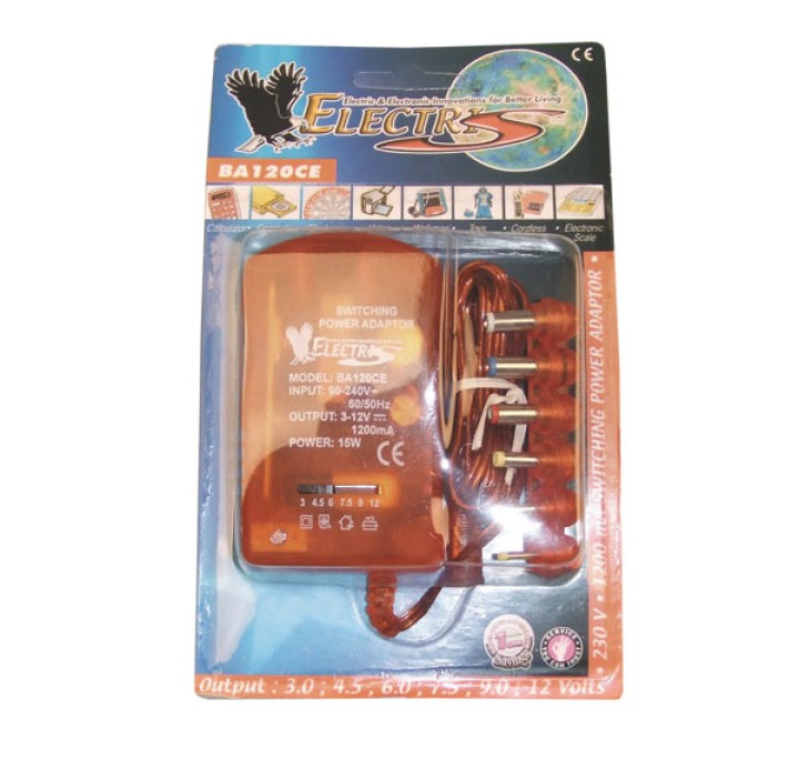 Electric power supply stabilised main supply 220vac 12vdc 1200ma stabilised supply stabilised main supply power supply stabilise
